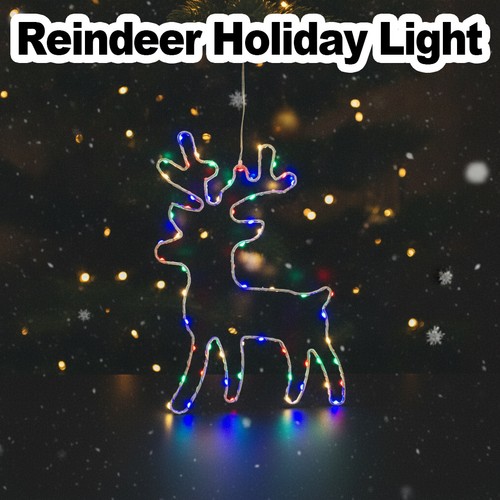 Luci renne natale ferro - di,