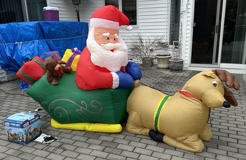 Slitta renna babbo natale - slitta,