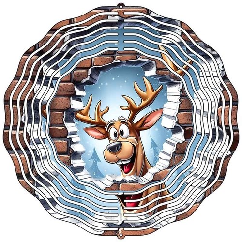 Renna snowie brick wall - renna,