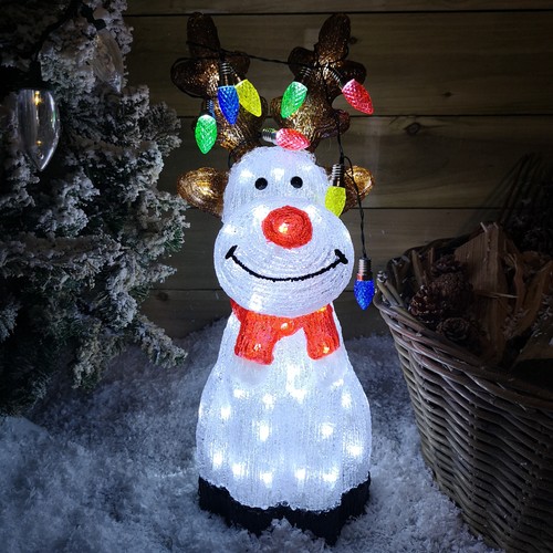 Renna natale multicolore 50 - renna,