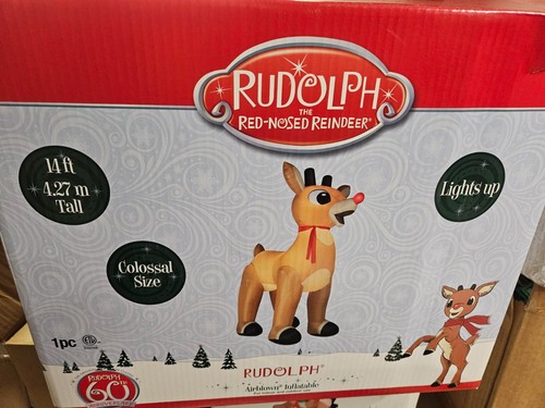 Gemmy 14ft alto rudolph - gemmy,