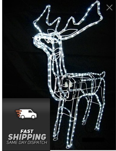 Renna natale led 120cm - renna,