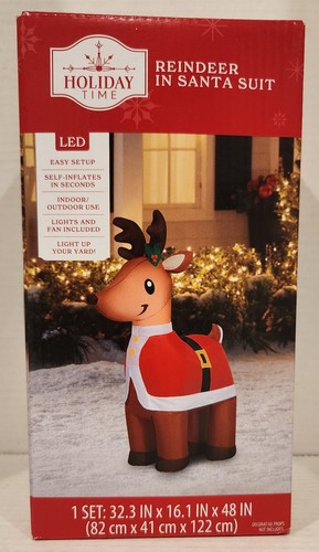 Renna tuta babbo natale 4 - renna,