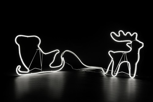 Corda neon natalizia - neon,